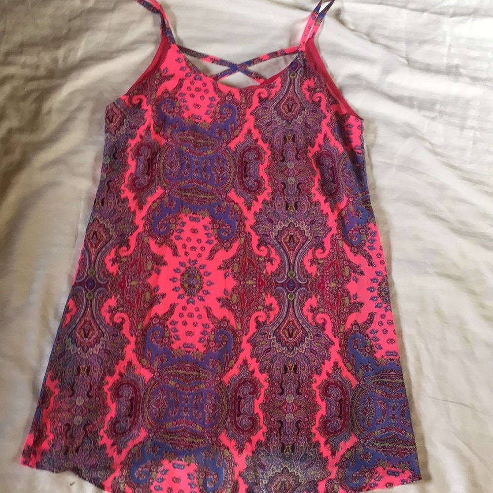 Peppermint Paisley print dress
